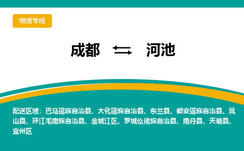 成都到河池物流專線-成都物流到河池- 成都到河池物流專線-成都物流到河池-